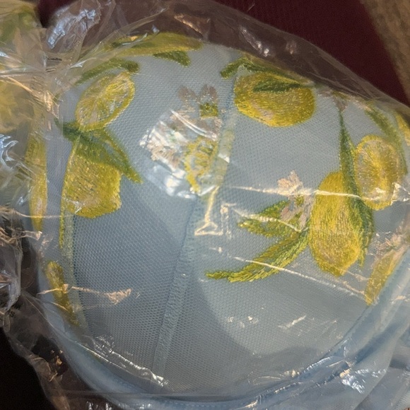 DREAM ANGELS
Lightly-Lined Lemon Embroidery Demi Bra - Picture 5 of 5